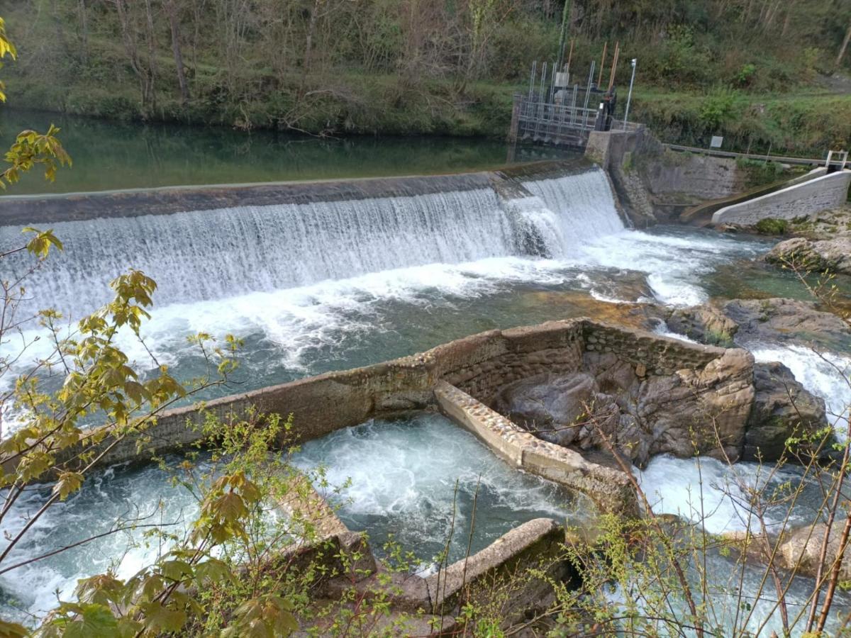 La Salmonera Cangas De Onis Caño Extérieur photo