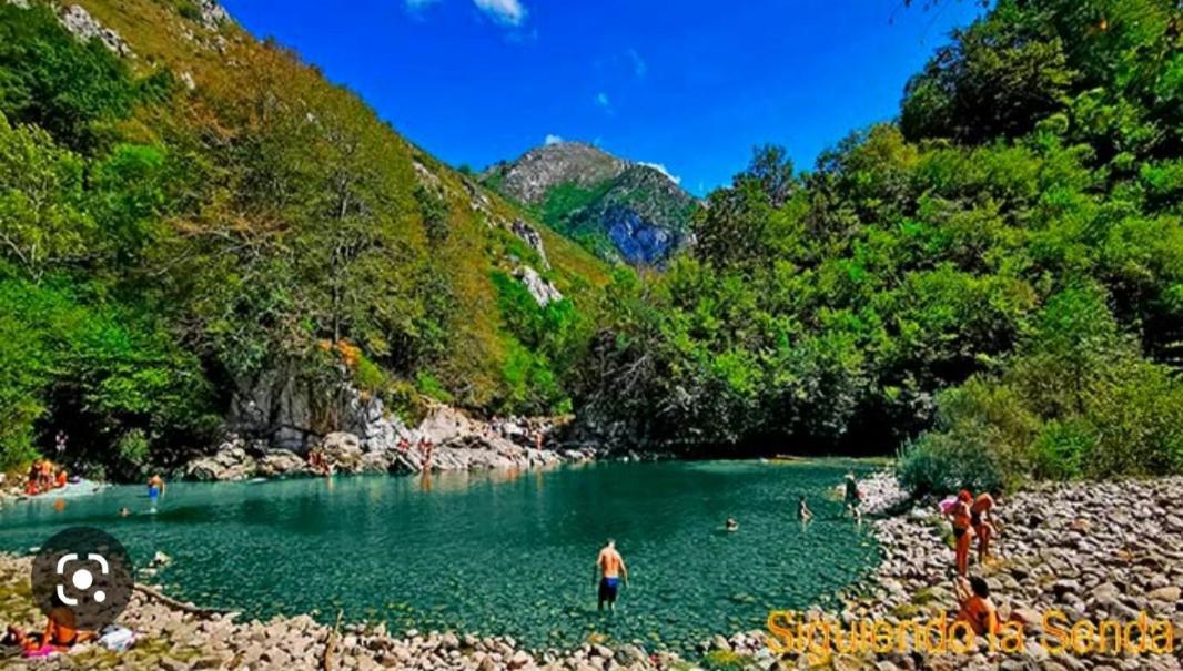 La Salmonera Cangas De Onis Caño Extérieur photo